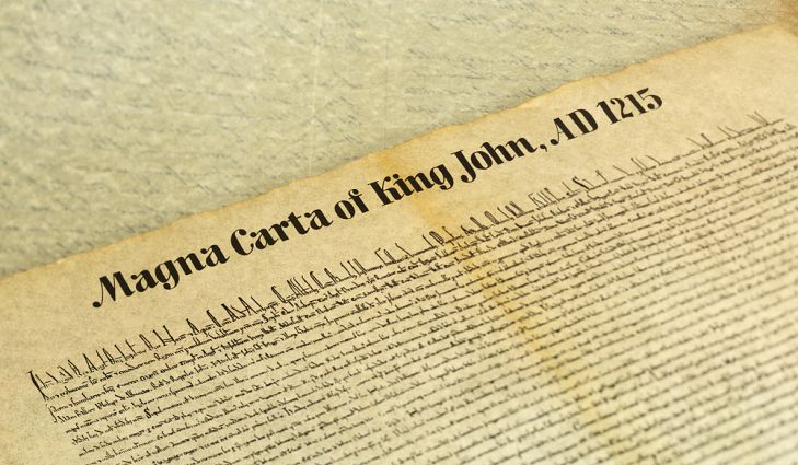 Magna Carta funda Estado de Direito