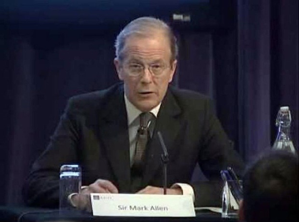 Mark Allen, ex-chefe da seção de contraterrorismo do MI6
