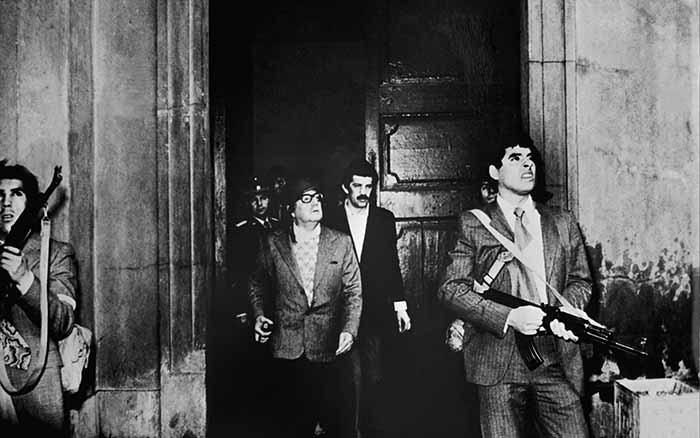 Última foto de Allende vivo, no Palácio de La Moneda, em 11 de setembro de 1973