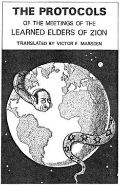 Edição britânica dos "Protocolos", de 1923