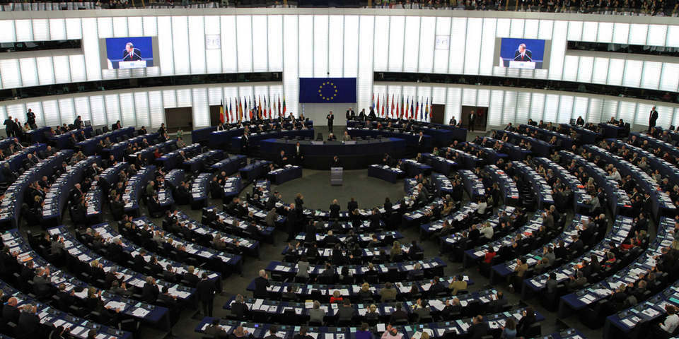 Parlamento Europeu, em Estrasburgo (França)