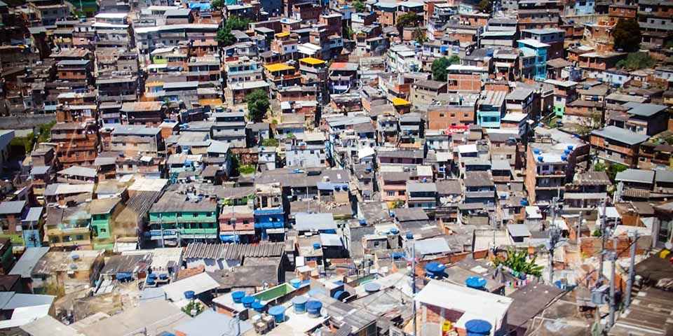 Favela do Complexo da Maré, no Rio de Janeiro