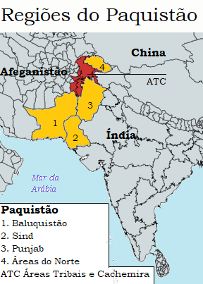Regiões do Paquistão