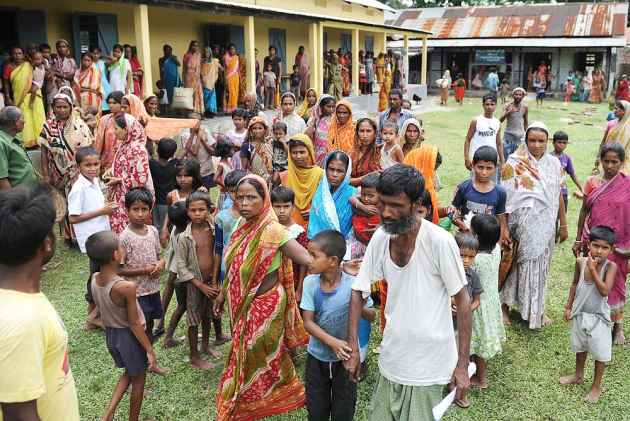 Muçulmanos de Assam em campo de detenção para “imigrantes ilegais