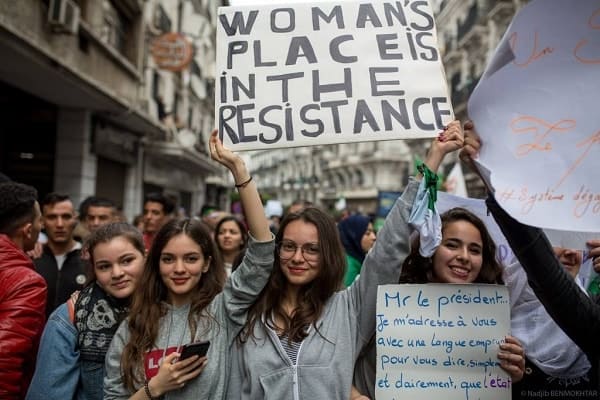 As incríveis mulheres da Argélia
