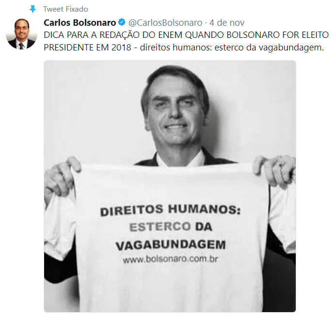 Bolsonaro, 30 anos contra os direitos humanos