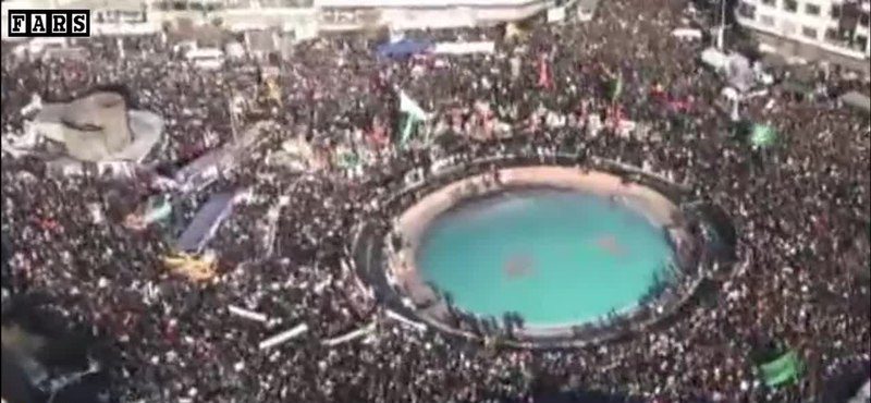 Milhares acompanharam o funeral do general Suleimani no Irã