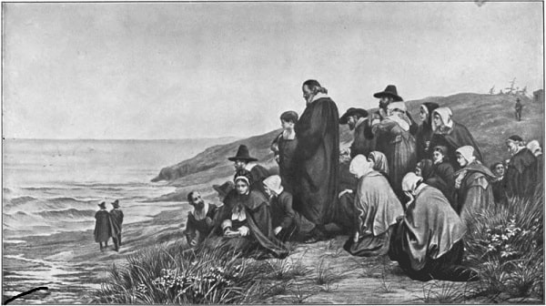 Gravura-pais peregrinos