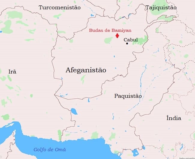 Mapa - Afeganistão