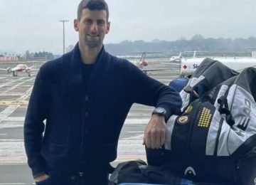 DJOKOVIC NO HOTEL-PRISÃO DOS REFUGIADOS