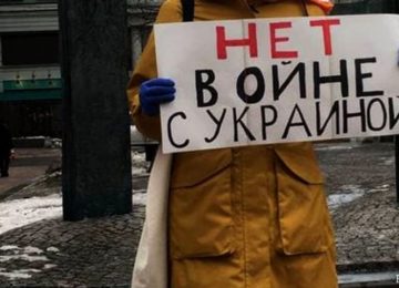 OS RUSSOS QUE DIZEM NÃO À GUERRA