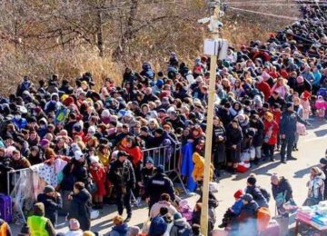 FUGINDO DA GUERRA NA UCRÂNIA